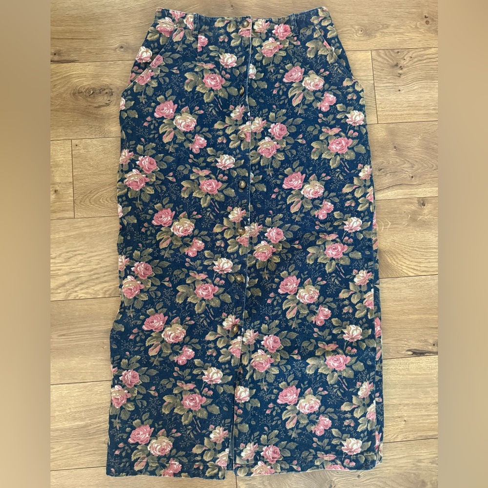 Floral Print Women's Skirt